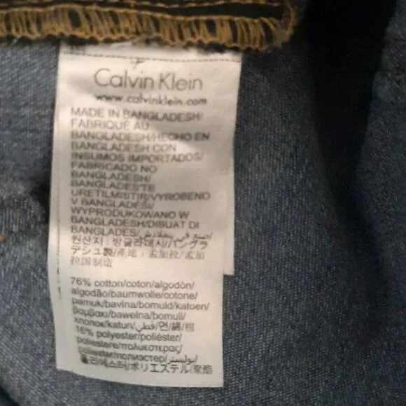 Calvin Klein Jeans Size 2 Skinny Ankle - Picture 5 of 8